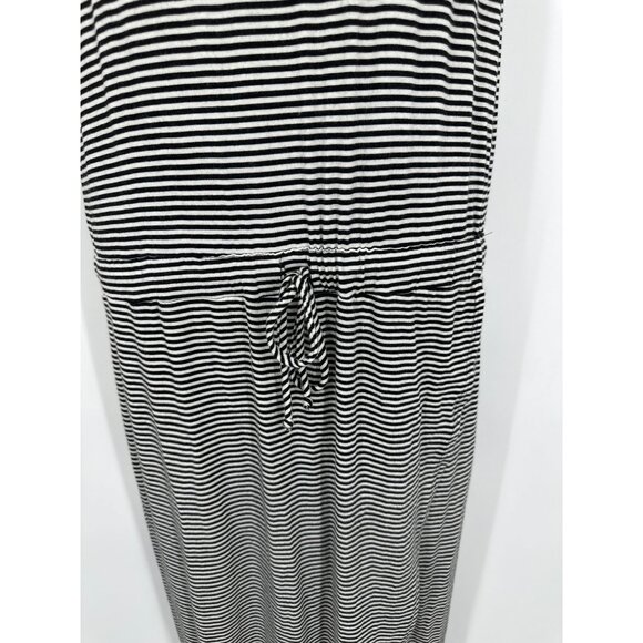 Dolan Left Coast Collection Striped Sleeveless Maxi Dress With Cowl Neck Sz M - Picture 3 of 7